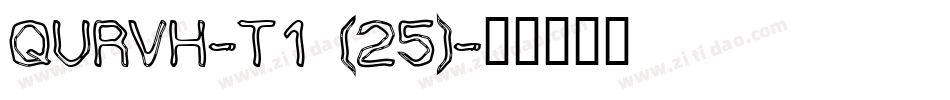 QURVH-T1 (25)字体转换